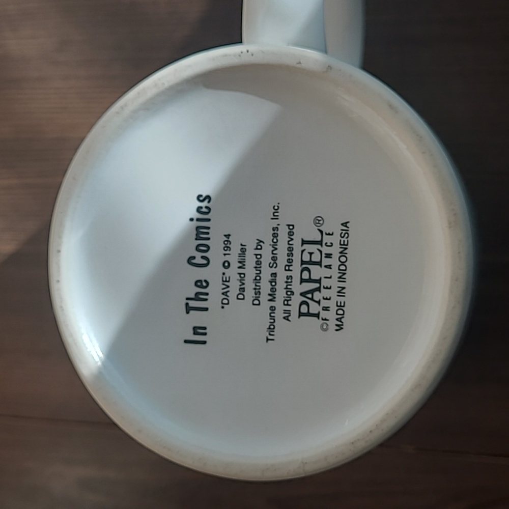 VTG 1994 IN THE COMICS 'DAVE' MUG - Picture 8 of 8